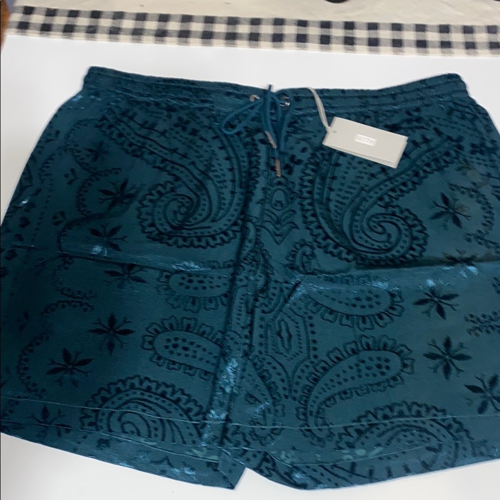 Kith Dark Teal Athletic Shorts